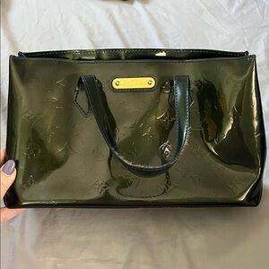 Authentic Louis Vuitton Dark Green Wilshire